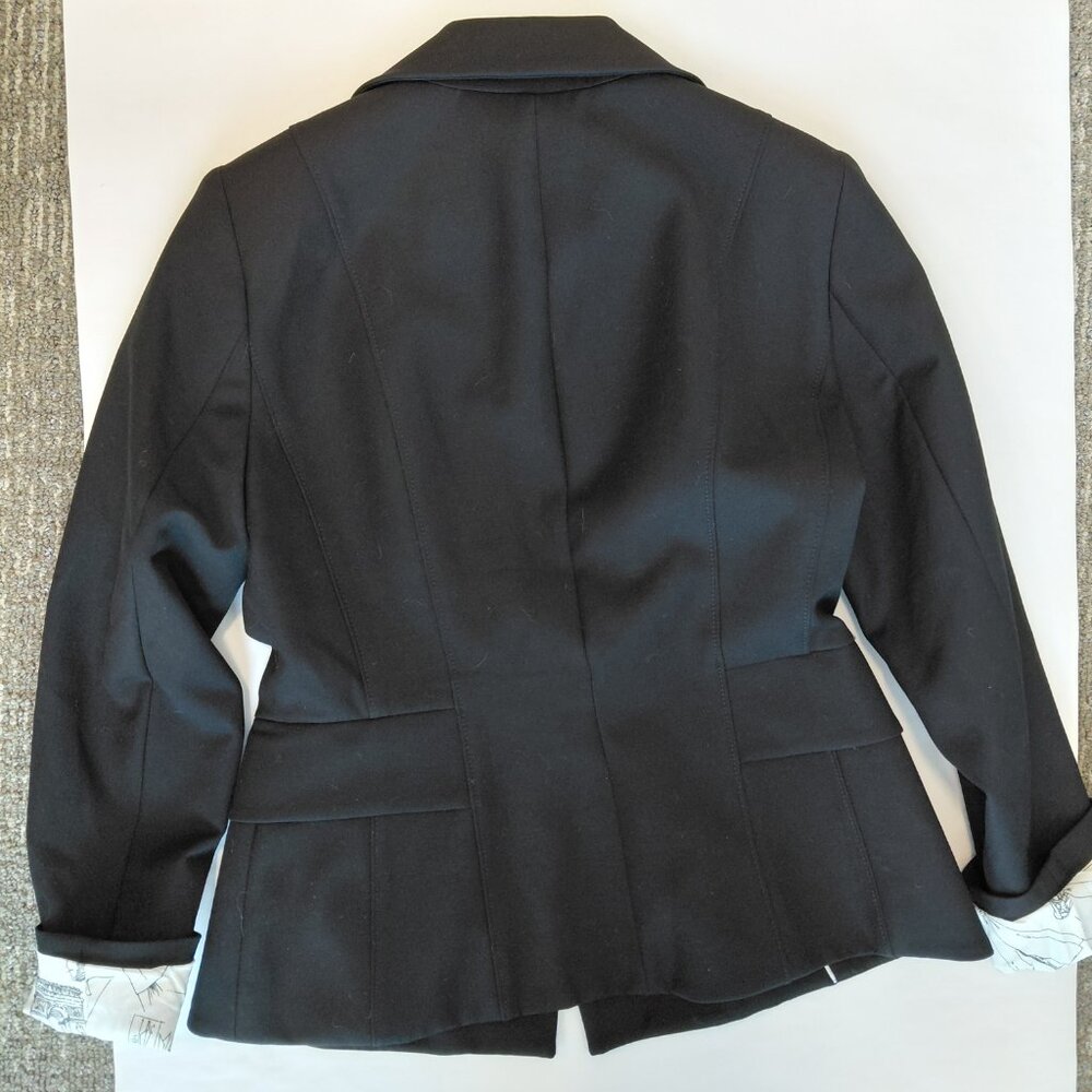 Signature White House Black Market Women's Lined Black Jacket/Blazer Size 4 - Picture 5 of 6